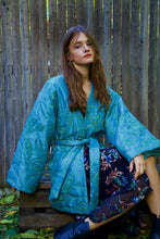 Blue Sky Mine Puffer Kimono - Oha